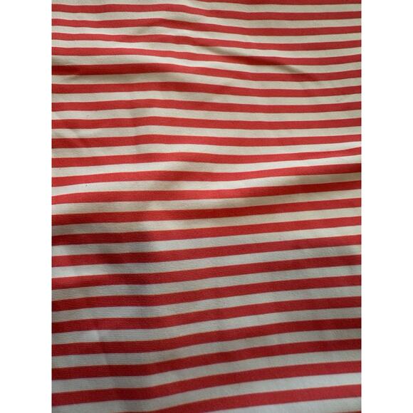 NEW Anne Cole Pinky Red & White Striped One Piece Bathing Suit Size 14 Beach $88 - Picture 6 of 6